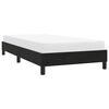 vidaXL Estructura de cama sin colch&oacute;n terciopelo negro 80x220 cm