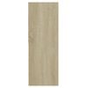 vidaXL Estanter&iacute;a madera contrachapada color roble Sonoma 67x24x161 cm