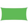 vidaXL Toldo de vela HDPE verde claro 160 g/m&sup2; 2x4 m