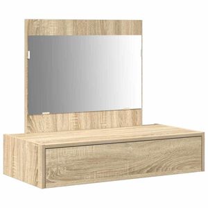vidaXL Mesa Tocador Marr&oacute;n 83 x 40 x 70 cm Madera de ingenier&iacute;a