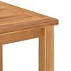vidaXL Mesa de Caf&eacute; Marr&oacute;n 110 x 55 x 45 cm Madera de teca maciza