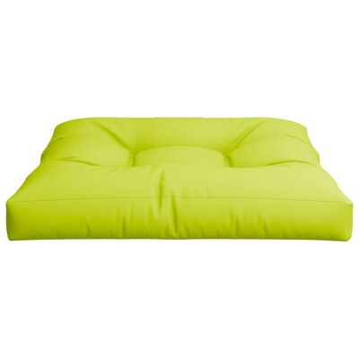 vidaXL Cojín para sofá de palets de tela verde claro 80x80x12 cm
