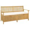vidaXL Banco de almacenamiento 2 -Seater 170 x 63 x 84 cm Rectangular