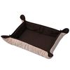 vidaXL Cama-estera para perro Marr&oacute;n 65x100 cm