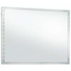 vidaXL Espejo de pared de ba&ntilde;o con LED 100x60 cm