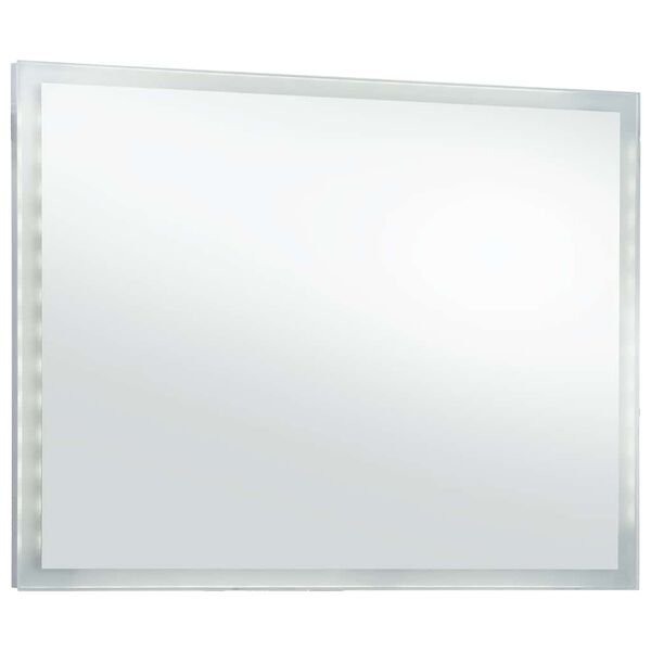vidaXL Espejo de pared de ba&ntilde;o con LED 100x60 cm