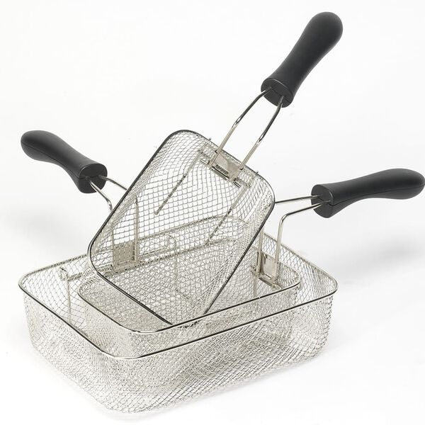 Fre&iacute;dora familiar con tres cestas de 2000 W, Bestron DF402B