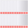 vidaXL Azulejos de espejo 48 unidades cuadrados vidrio