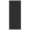 vidaXL Felpudo negro 60x150 cm
