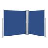 vidaXL Toldo lateral retráctil azul 160x600 cm