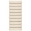 vidaXL Toallas de ducha FROGN 10 uds crema 70x140 cm 360 g/m&sup2;