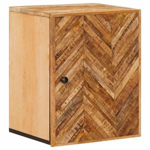 vidaXL Mueble colgante Marr&oacute;n 38 x 33,5 x 48 cm Madera de mango maciza