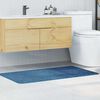 vidaXL Alfombrilla de ba&ntilde;o antideslizante Azul 70 x 120 cm PP