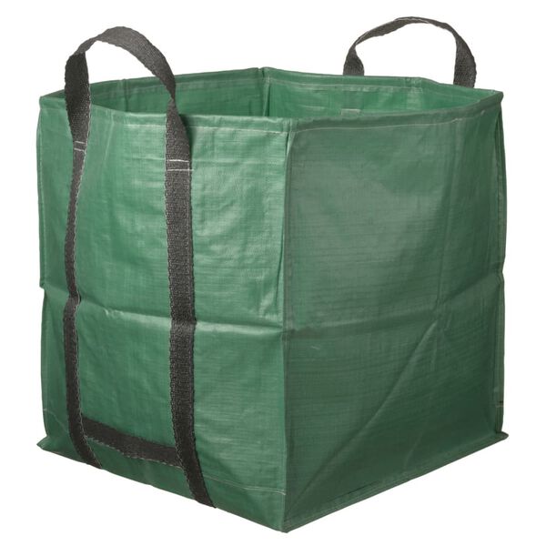 Nature Bolsa de basura para jardín cuadrada verde 325 L 6072401