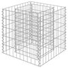 vidaXL Arriate de gaviones de acero 50x50x50 cm