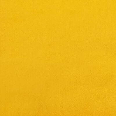 vidaXL Paneles de pared 12 uds terciopelo amarillo 60x15 cm 1,08 m²