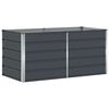 vidaXL Jardinera Antracita 160 x 80 x 75 cm Acero