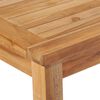 vidaXL Juego de comedor de jard&iacute;n 7 piezas madera maciza de teca