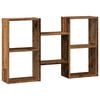 vidaXL Estanter&iacute;a de pared madera ingenier&iacute;a envejecida 96x18x60 cm