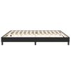 vidaXL Estructura cama sin colch&oacute;n terciopelo negro 200x220 cm