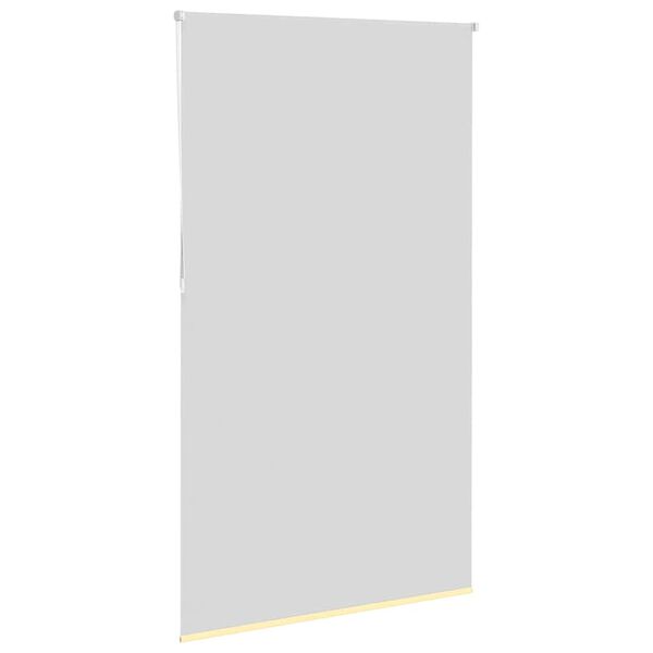 cmvidaXL Estor Enrollable Opaco Amarillo 140x210 cm Tela Ancho 136,6cm