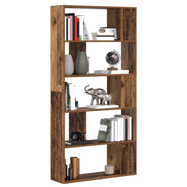 vidaXL Librer&iacute;a Madera vieja 80 x 24 x 159 cm Madera de ingenier&iacute;a