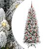 vidaXL &Aacute;rbol de Navidad artificial Blanco 150 cm