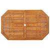 vidaXL Juego de comedor de jard&iacute;n 5 piezas madera maciza de acacia