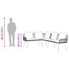 vidaXL Conjunto de sof&aacute;s de jard&iacute;n 4 pcs Beige rat&aacute;n sint&eacute;tico
