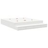 vidaXL Cama con almacenamiento con caj&oacute;n 200 cm Madera de ingenier&iacute;a