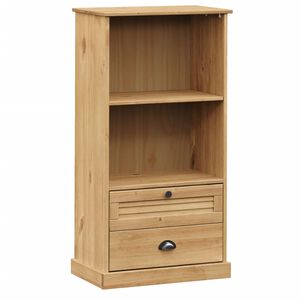vidaXL Librer&iacute;a VIGO madera maciza de pino 60x35x114,5 cm