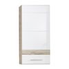 Trendteam Armario de pared Set-One blanco y roble San Remo claro