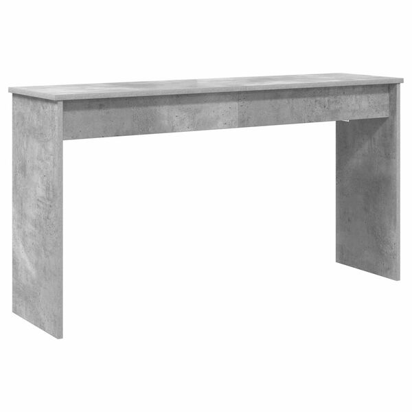 vidaXL Soporte para teclado Gris Concreto 120 x 32 x 64 cm