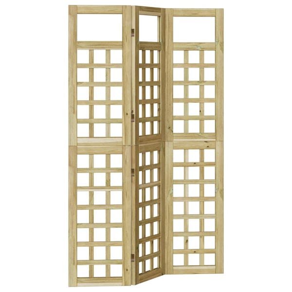 vidaXL Pantalla de Privacidad Marr&oacute;n miel 121 x 180 cm