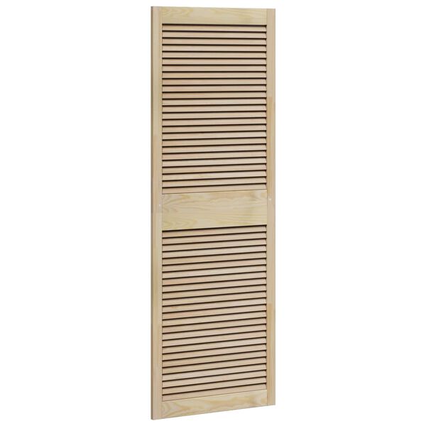 vidaXL Puerta de Armario 4 pcs Natural 140.5 x 2.1 x 49.5 cm