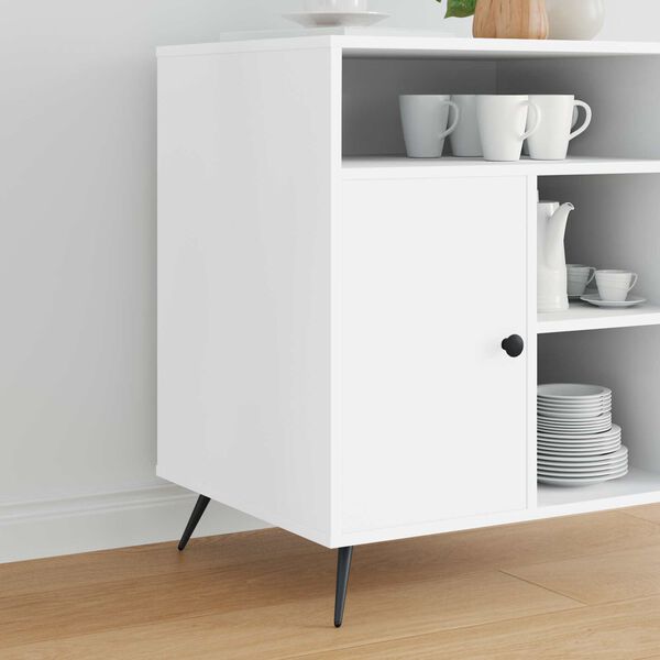 vidaXL Pies de Soporte 2 pcs Negro 56 x 56 x 100 mm Hierro