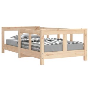 vidaXL Estructura de cama para ni&ntilde;os madera maciza de pino 70x140 cm