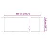 vidaXL Toldo vertical gris antracita 140x600 cm tela oxford