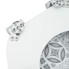 vidaXL Asiento inodoro WC 2 uds tapa cierre suave MDF dise&ntilde;o porcelana