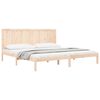 vidaXL Estructura de cama sin colchón madera maciza de pino 200x200 cm