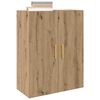 vidaXL Armario de pared 2 pcs Roble artesanal 69,5 x 34 x 90 cm