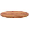 vidaXL Tablero de mesa redondo madera maciza de acacia &Oslash;50x2,5 cm