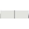 vidaXL Toldo lateral retr&aacute;ctil crema 180x600 cm