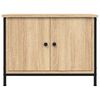 vidaXL Mueble de TV con puertas roble Sonoma 60x35x45 cm madera de ingeniería