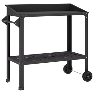 vidaXL Mesa de Trasplante con Ruedas 96 x 50 x 89 cm