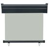 vidaXL Toldo lateral de balcón gris 85x250 cm