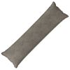 vidaXL Funda de almohada HOUTEN Gris Claro 40 x 145 cm Terciopelo