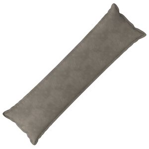 vidaXL Funda de almohada HOUTEN Gris Claro 40 x 145 cm Terciopelo
