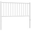 vidaXL Cabecero de repuesto de metal blanco 100 cm