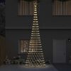 vidaXL &Aacute;rbol de Navidad LED con 555 LED C&aacute;lido 500 cm Metal